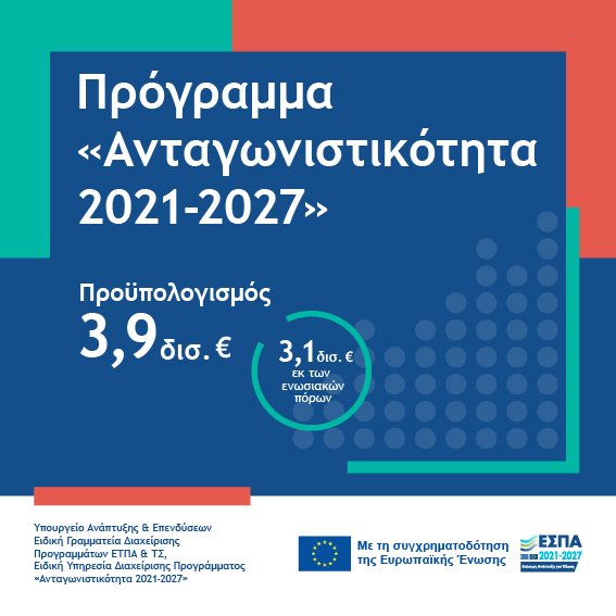 ΑΝΤΑΓΩΝΙΣΤΙΚΟΤΗΤΑ 2021-2027